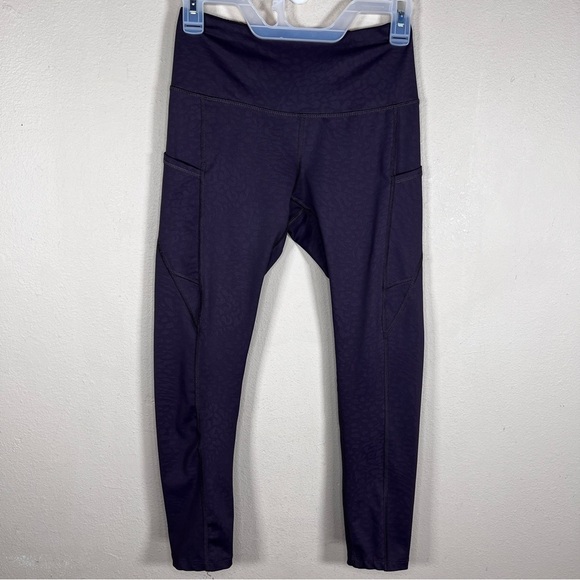SIZE XS PURPLE ATHLETIC ACTIVEWEAR STRETCH PULL ON POCKETS YOGA - Picture 6 of 11